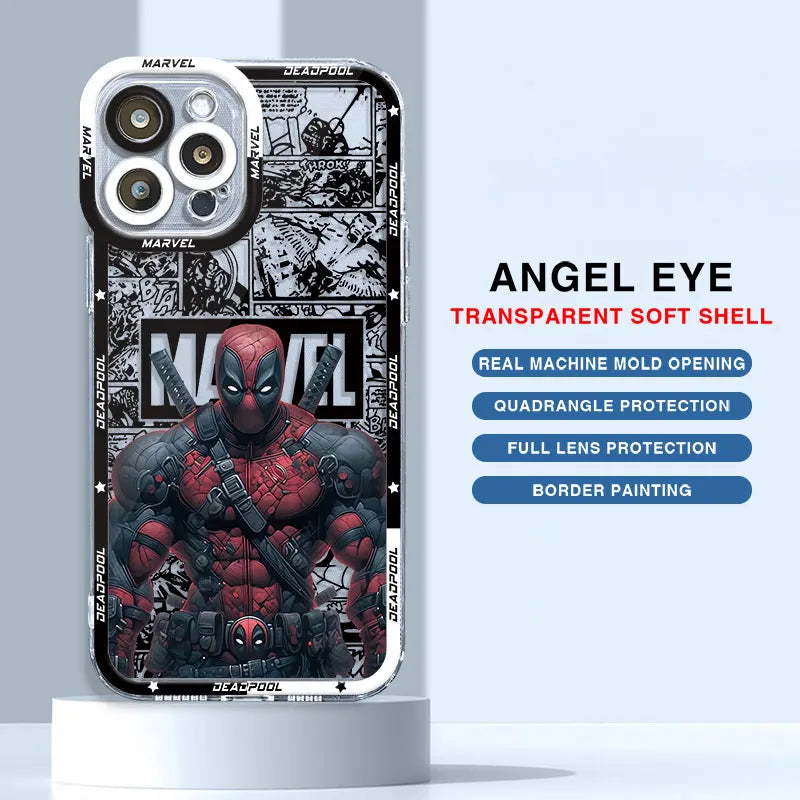 Marvel Deadpool Phone Case for Apple iPhone