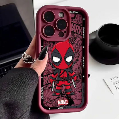 Marvel Deadpool Soft TPU Case for Apple iPhone