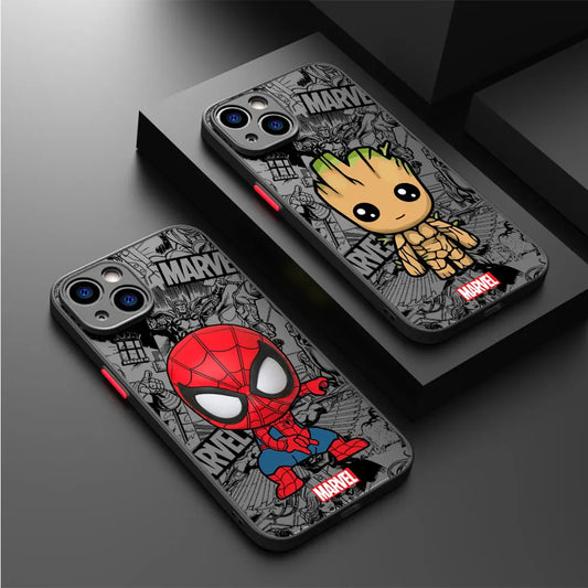 Marvel Groot Spiderman Case