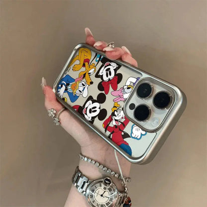 Disney Mickey Mouse Family Cartoon Soft Phone Case For iPhone