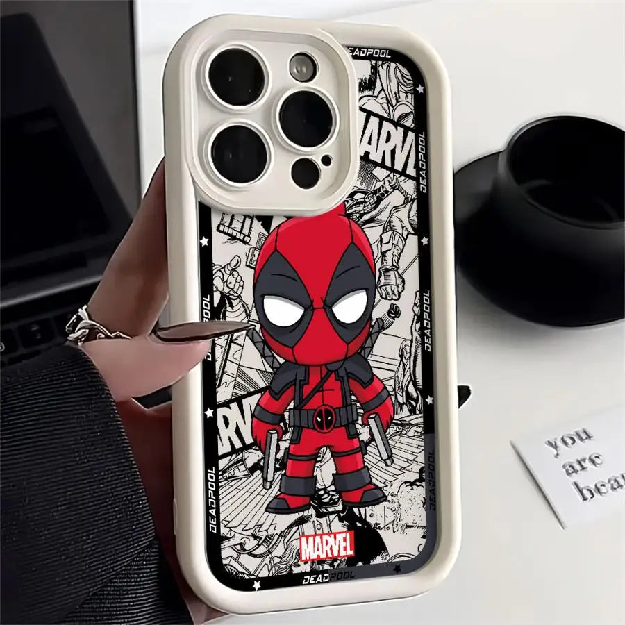 Marvel Deadpool Soft TPU Case for Apple iPhone