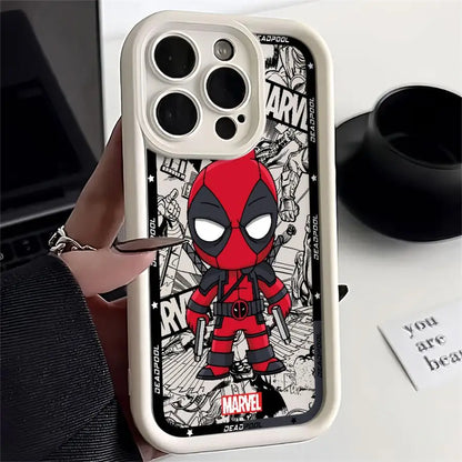 Marvel Deadpool Soft TPU Case for Apple iPhone