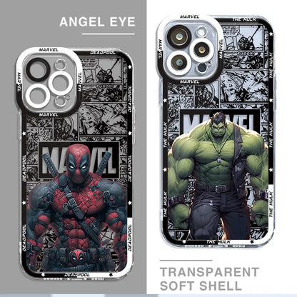 Marvel Deadpool Phone Case for Apple iPhone