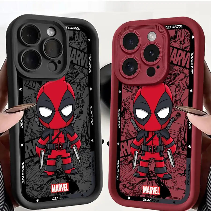 Marvel Deadpool Soft TPU Case for Apple iPhone