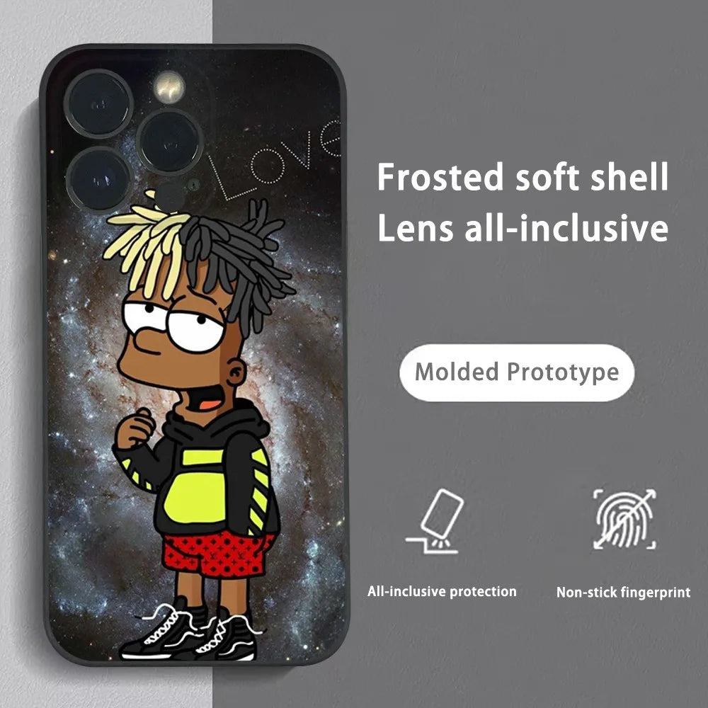 The Simpsons Deadpool Funny Phone Case For iPhone