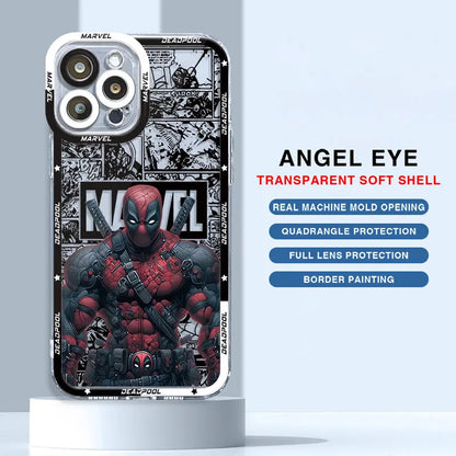 Marvel Deadpool Phone Case for Apple iPhone