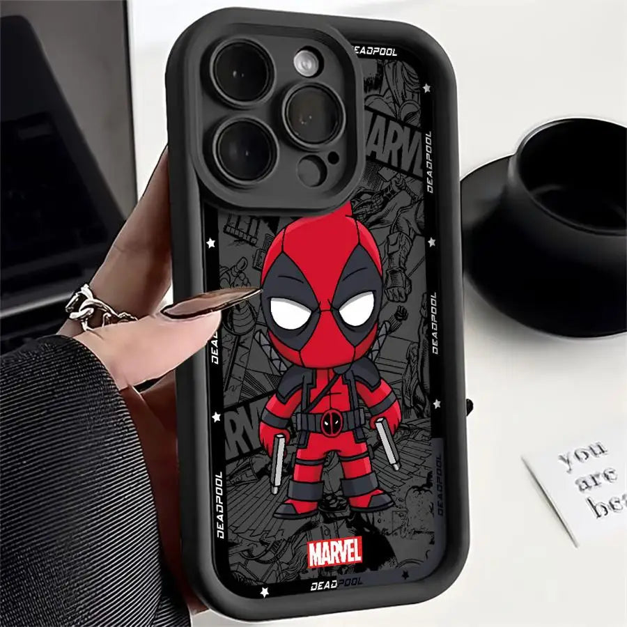 Marvel Deadpool Soft TPU Case for Apple iPhone
