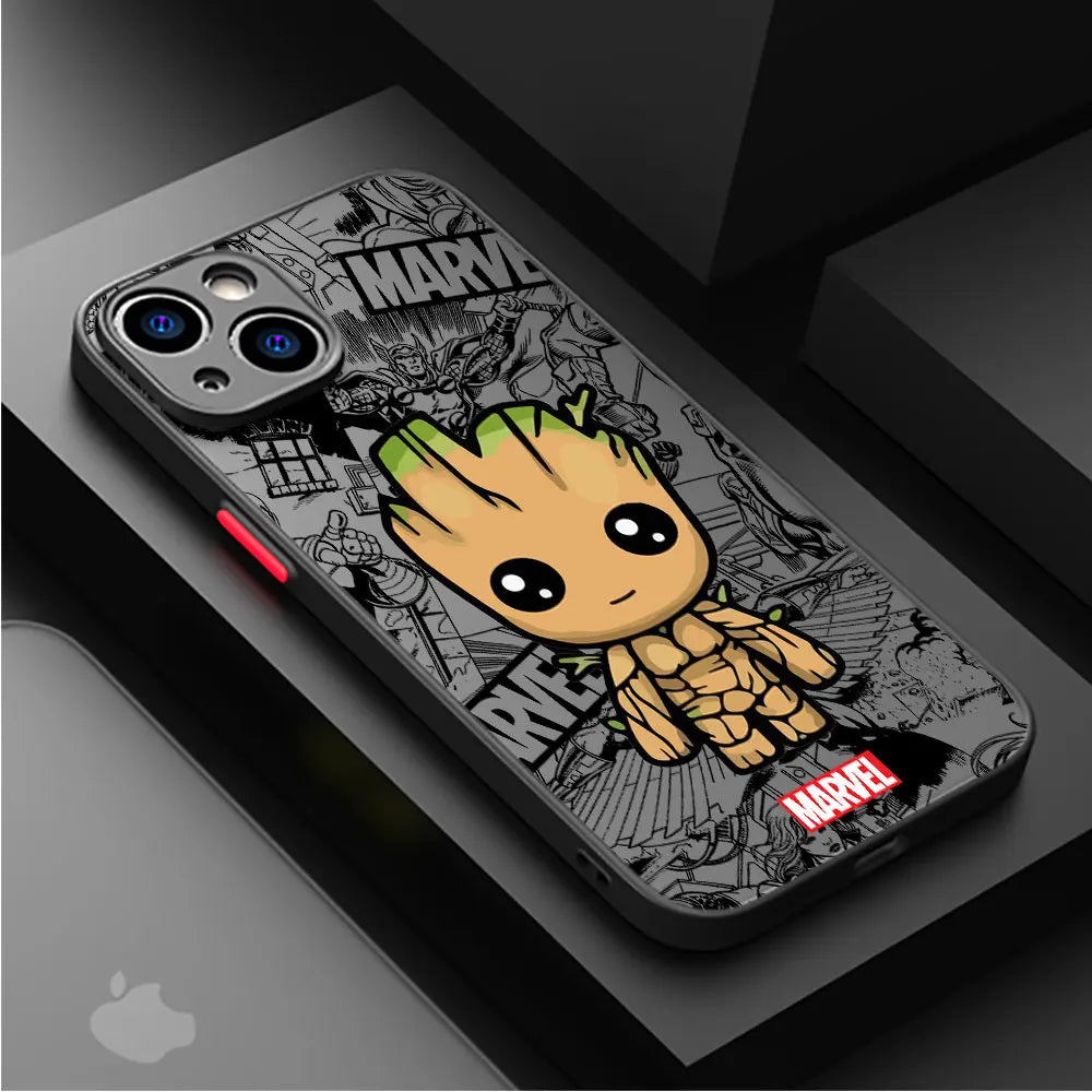 Marvel Groot Spiderman Case
