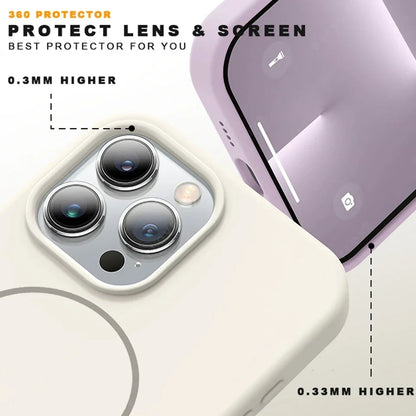 Lanyard Liquid Silicone Phone Case For iPhone