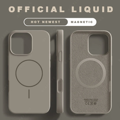 Lanyard Liquid Silicone Phone Case For iPhone